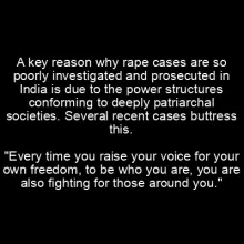 Speak Out, Stand Against Rape