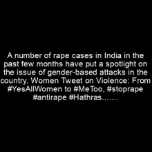 Speak Out, Stand Against Rape