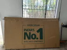 Solar panel box